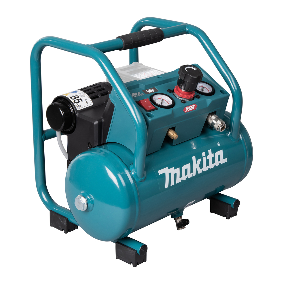 Аккумуляторный компрессор Makita AC001GZ, без аккумулятора и зарядного устройства