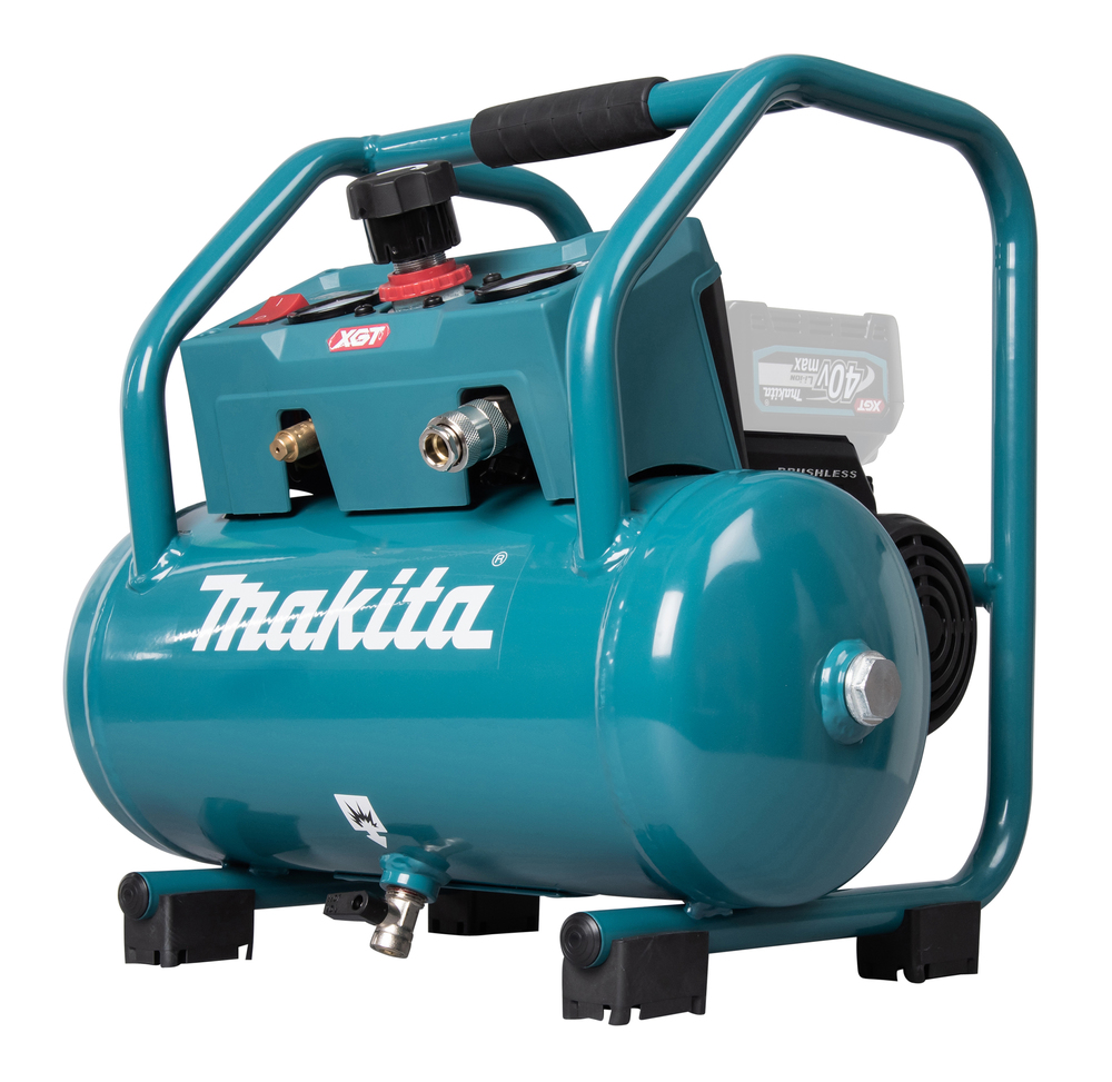 Аккумуляторный компрессор Makita AC001GZ, без аккумулятора и зарядного устройства