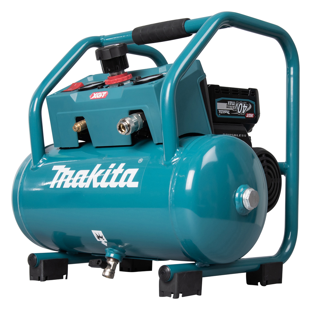 Аккумуляторный компрессор Makita AC001GZ, без аккумулятора и зарядного устройства