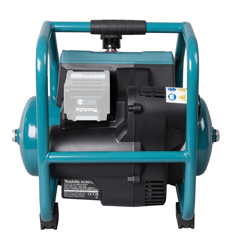 Аккумуляторный компрессор Makita AC001GZ, без аккумулятора и зарядного устройства