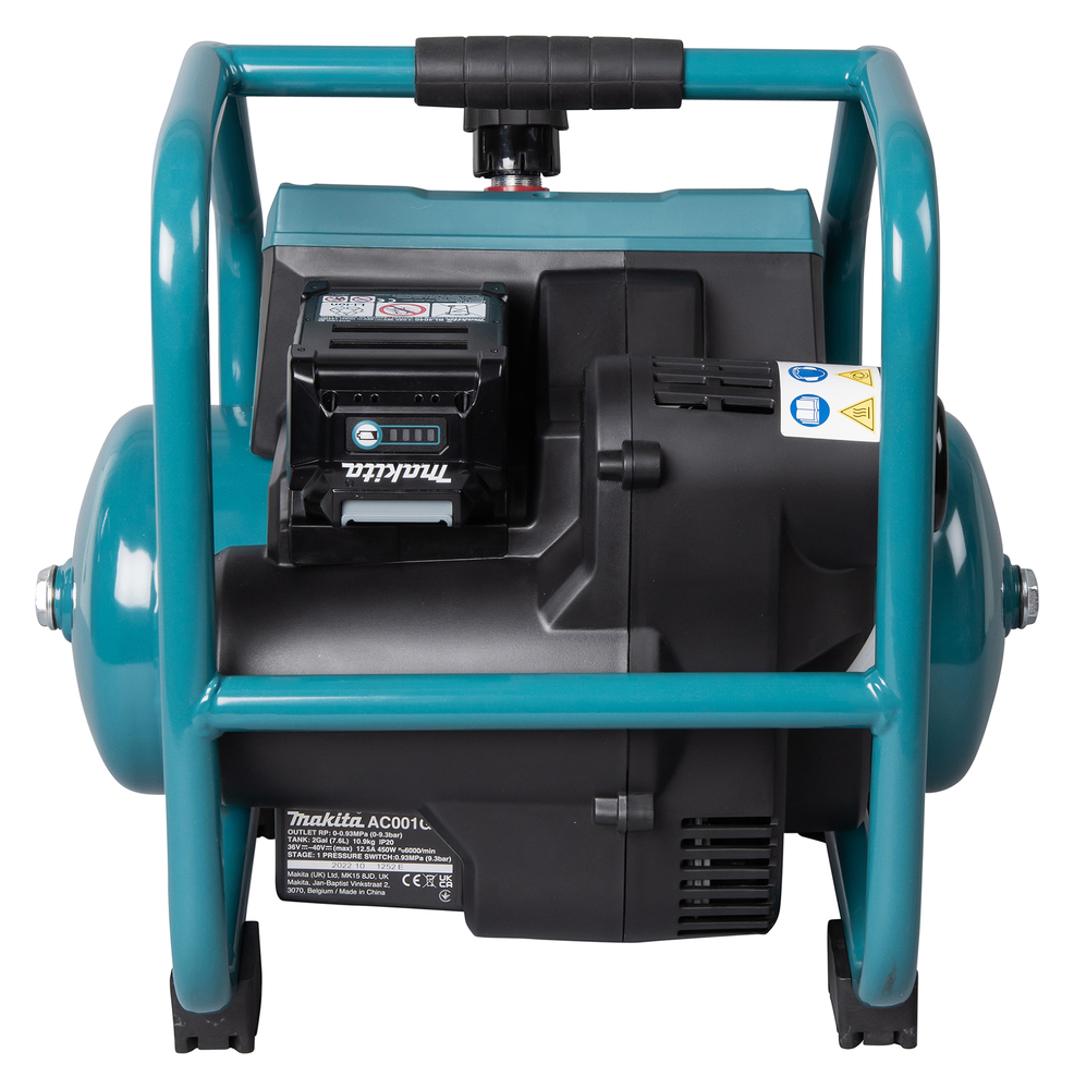 Аккумуляторный компрессор Makita AC001GZ, без аккумулятора и зарядного устройства
