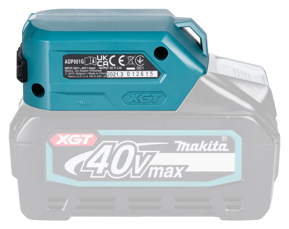 Makita аккумуляторный адаптер 40V-USB (2X)