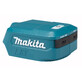 Pildil on Makita aku adapter 18V-USB-C PD + USB-A, mis võimaldab laadida USB-C PD ja USB-A seadmeid.