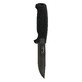 Pildil on näha MORAKNIV matkanuga Amberg BlackBlade (C), millel on must tera ja käepide.