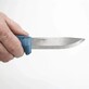 Pildil on näha MORAKNIV matkanuga Amberg (S) sinise käepidemega.