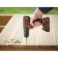 BLACK+DECKER cordless drill BDCDC18B 2 x 1.5 Ah