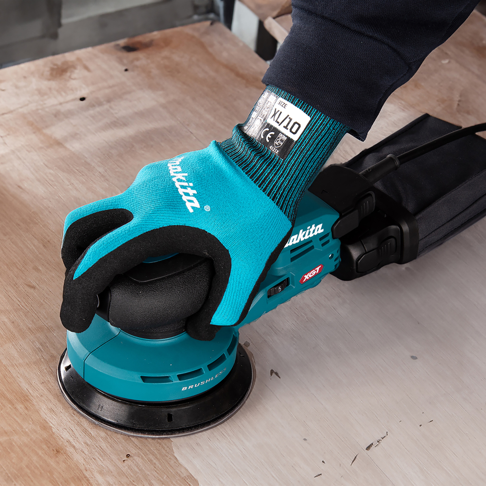 Makita аккумуляторная эксцентриковая шлифовальная машина BO001CGZ, без аккумулятора и зарядного устройства