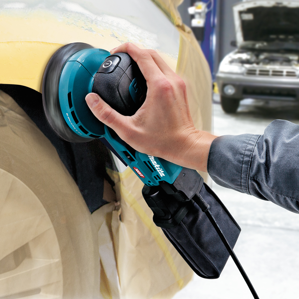 Makita аккумуляторная эксцентриковая шлифовальная машина BO001CGZ, без аккумулятора и зарядного устройства
