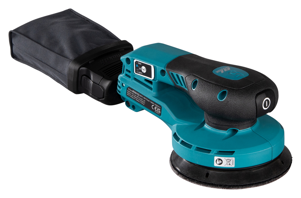 Makita аккумуляторная эксцентриковая шлифовальная машина BO001CGZ, без аккумулятора и зарядного устройства