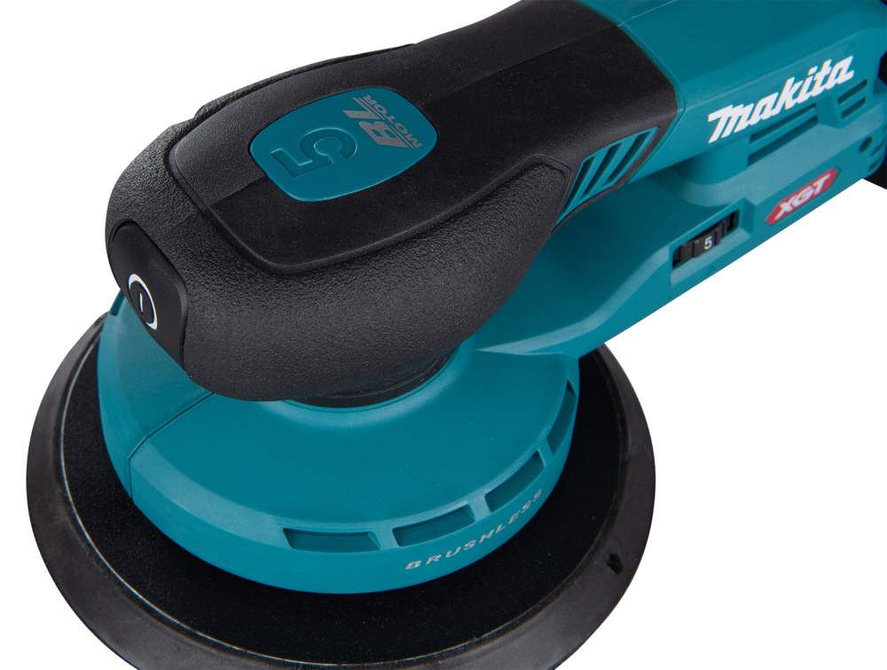 Makita аккумуляторная эксцентриковая шлифовальная машина BO002CGZ, без аккумулятора и зарядного устройства