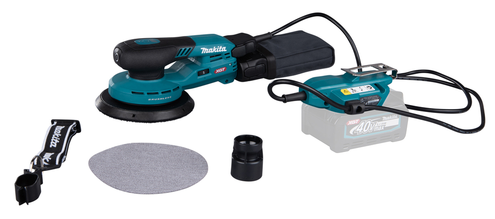 Makita аккумуляторная эксцентриковая шлифовальная машина BO002CGZ, без аккумулятора и зарядного устройства