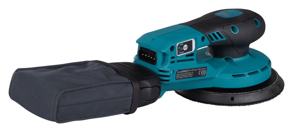 Makita аккумуляторная эксцентриковая шлифовальная машина BO002CGZ, без аккумулятора и зарядного устройства