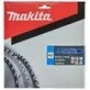 Pildil on Makita saeketas MAKBLADE, mille pakendil on näha saeketta detailid ja tehnilised andmed.