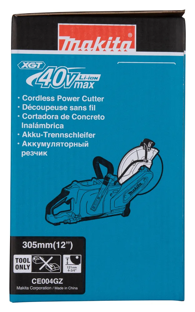"Makita" akumuliatorinis pjoviklis CE004GZ, XGT, be akumuliatoriaus ir įkroviklio