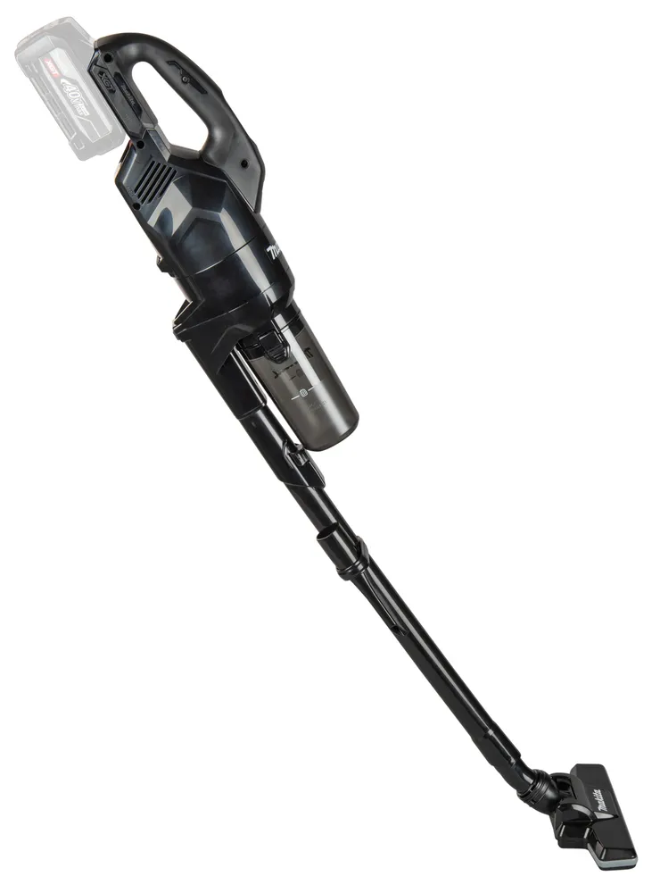 Pildil on näha Makita aku varstolmuimeja CL003GZ04, millel on peal XGT 40V aku.