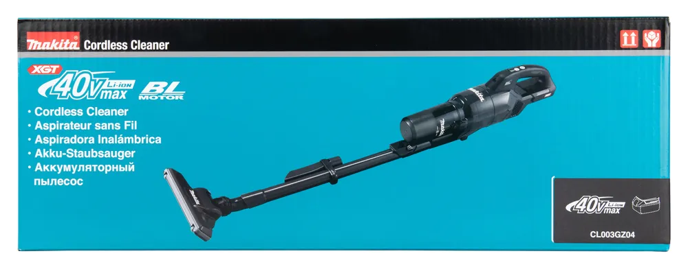 Pildil on Makita aku-varstolmuimeja CL003GZ04 otsak koos osaga torust.