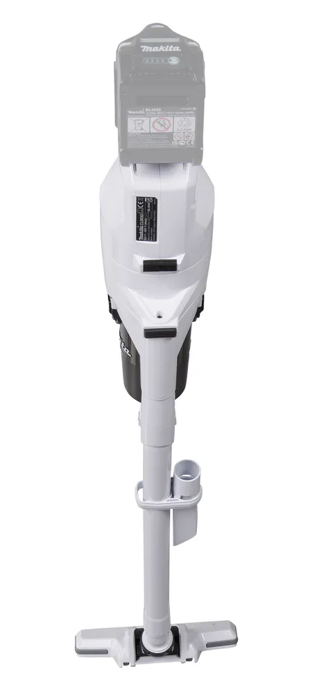 Pildil on Makita juhtmeta varstolmuimeja CL003GZ10, mille peal on aku ja all laia otsik.