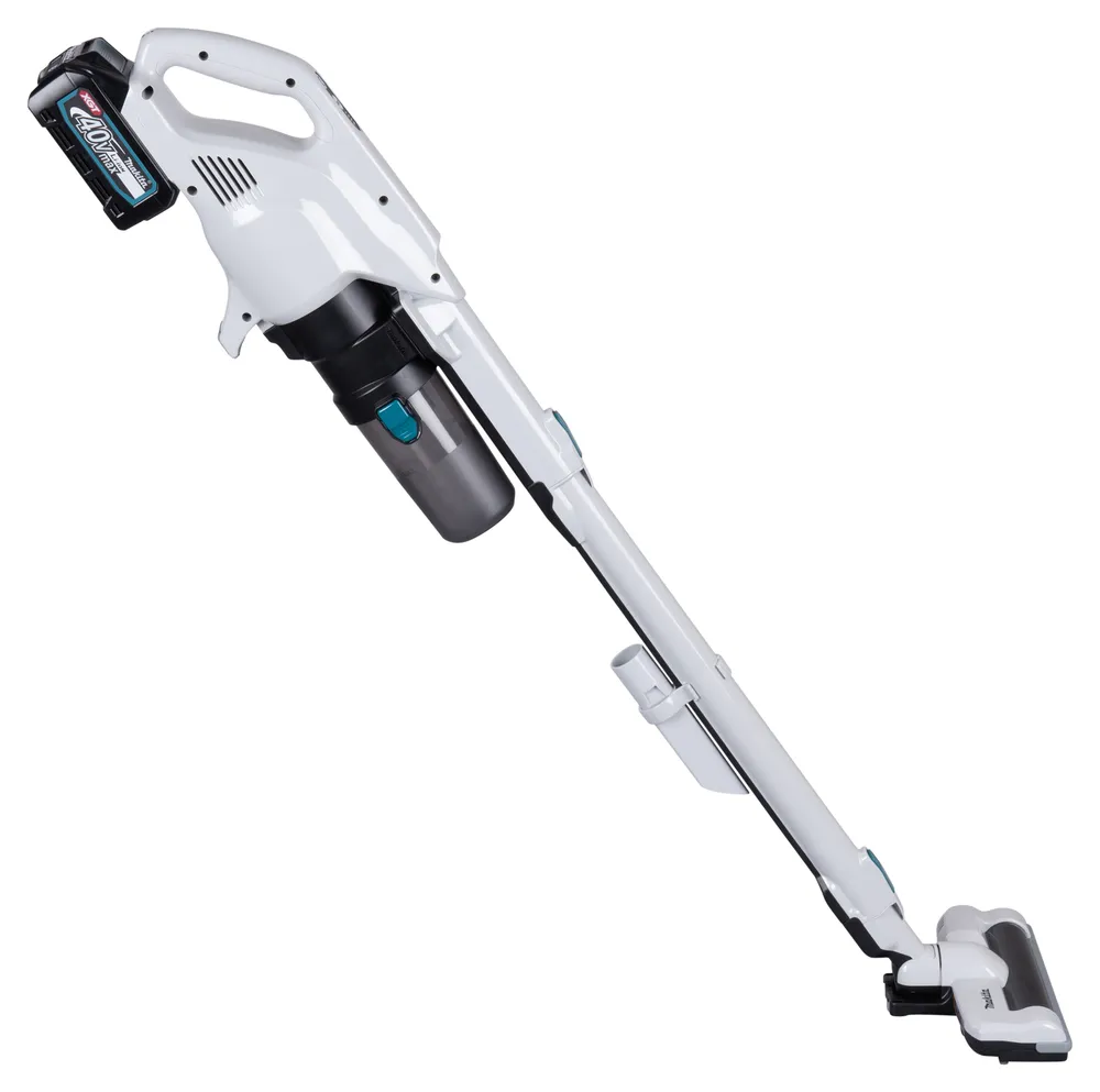 Pildil on Makita aku varstolmuimeja CL004GD101, XGT koos 40V akuga.
