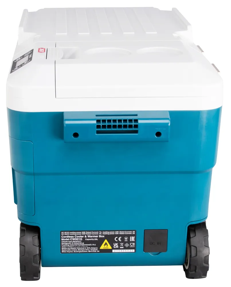 Makita аккумулятор холодный- и тепловой ящик CW001GZ, без аккумулятор и зарядное устройство