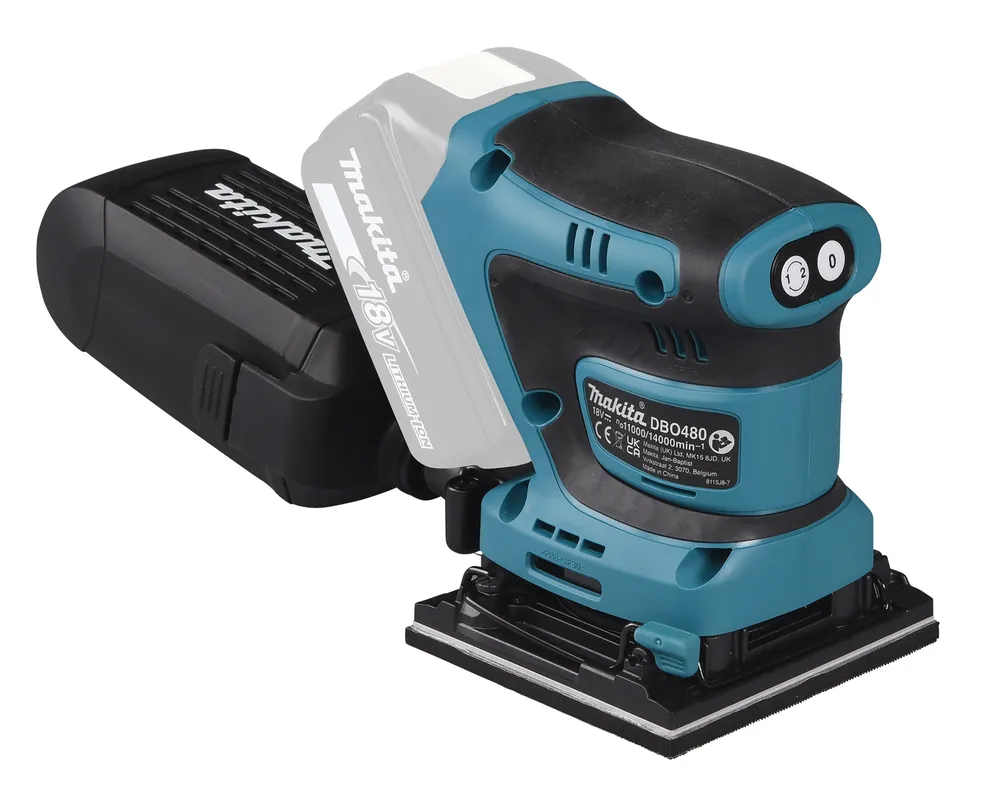 Makita akutalldlihvija DBO480Z, ilma aku ja laadijata