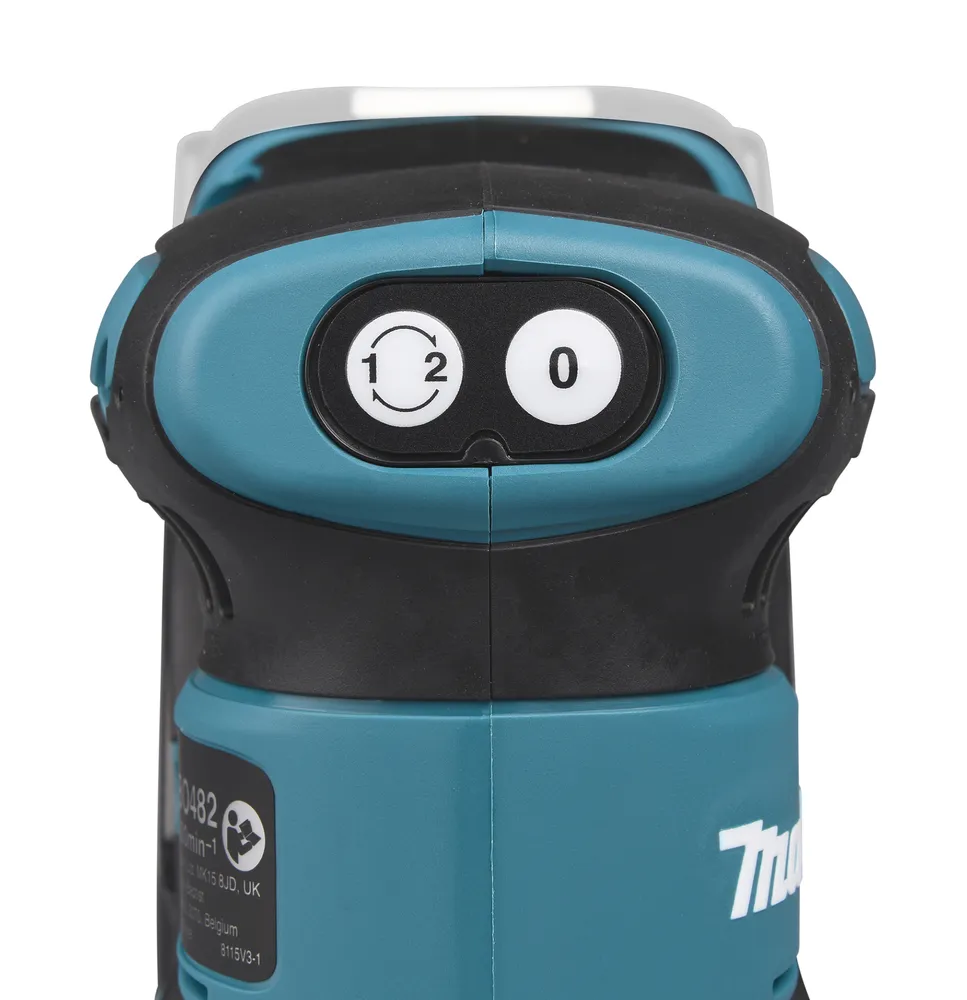 Аккумуляторная шлифовальная машинка Makita DBO482Z, без аккумулятора и зарядного устройства