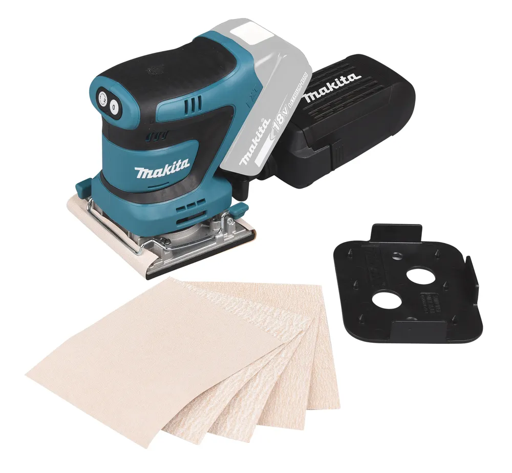 Аккумуляторная шлифовальная машинка Makita DBO482Z, без аккумулятора и зарядного устройства