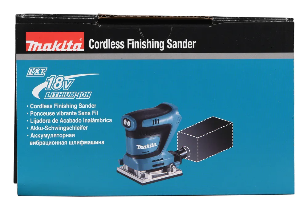 Аккумуляторная шлифовальная машинка Makita DBO482Z, без аккумулятора и зарядного устройства