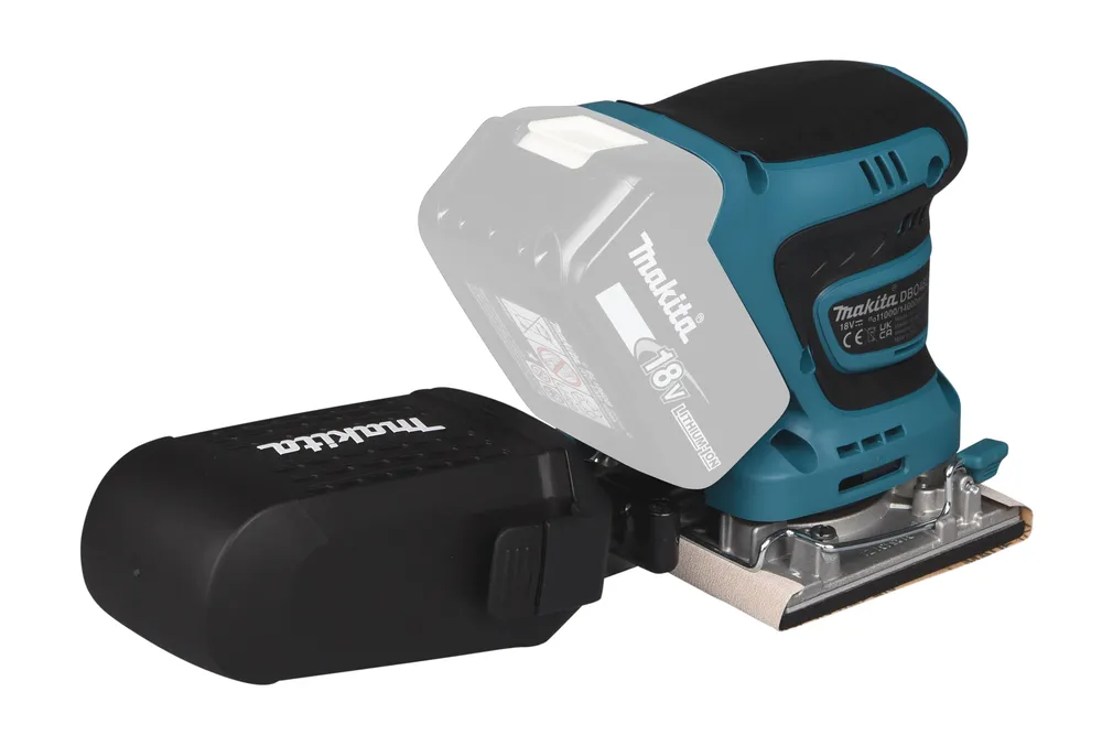 Аккумуляторная шлифовальная машинка Makita DBO482Z, без аккумулятора и зарядного устройства