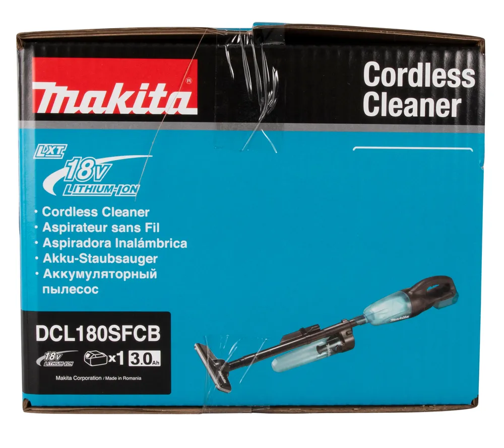 "Makita" akumuliatorinis dulkių siurblys DCL180SFCB