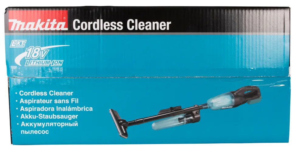"Makita" akumuliatorinis dulkių siurblys DCL180SFCB