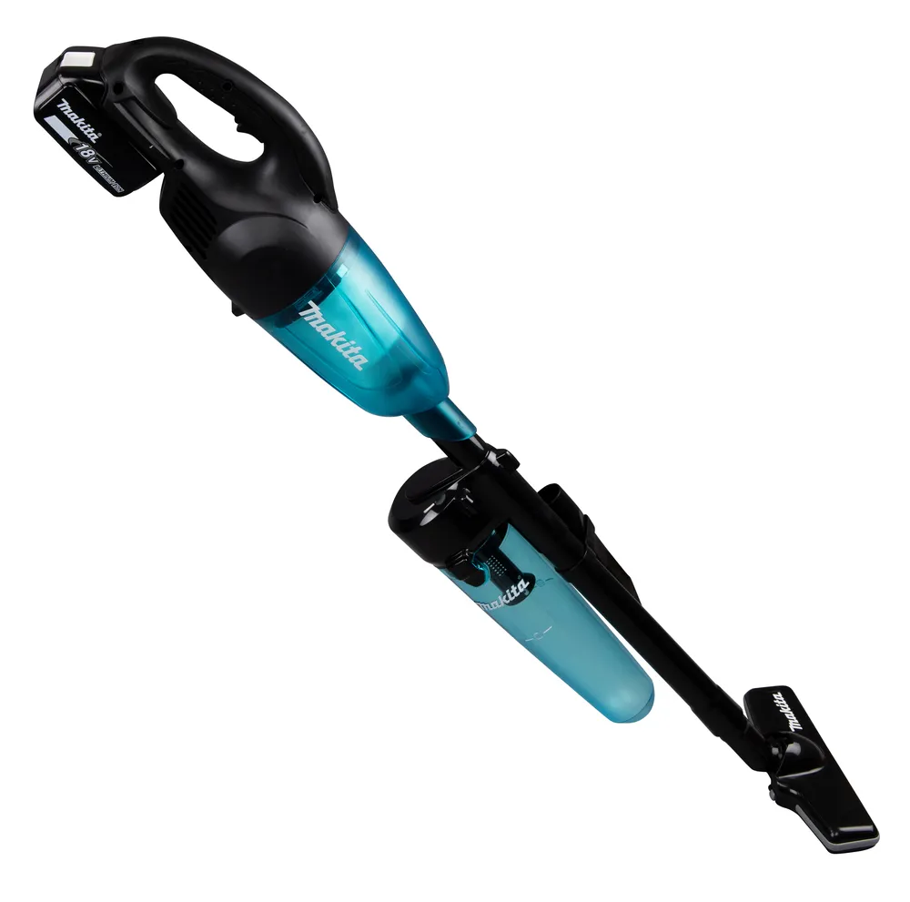 "Makita" akumuliatorinis dulkių siurblys DCL180SFCB
