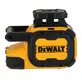Pildil on kollane-must DeWalt pöördlaser, millel on selgelt nähtav brändi logo.