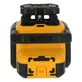 Pildil on näha DeWalt pöördlaser DCLE05211RL kollase ja musta värvi korpuses.
