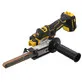 Pildil on DeWalt akulintlihvija DCM200NT, millel on aku, käepide ja lihvlint.