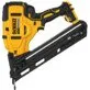 Pildil on kollane-must DeWalt DCN650N akunaelapüss, mis on ilma aku ja laadijata.