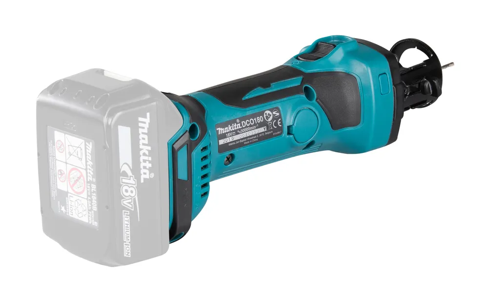 Makita аккумуляторный резак для гипсокартона DCO180Z, без аккумулятора и зарядного устройства