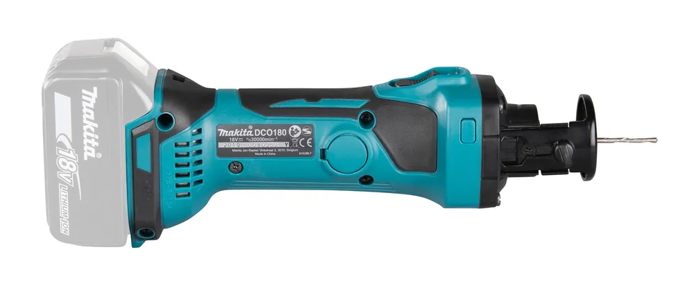 Makita аккумуляторный резак для гипсокартона DCO180Z, без аккумулятора и зарядного устройства