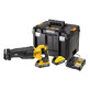 Аккумуляторная сабельная пила DeWalt DCS386H2T