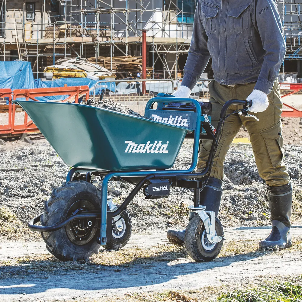 Аккумуляторная садовая тачка Makita DCU180Z, без аккумулятора и зарядного устройства