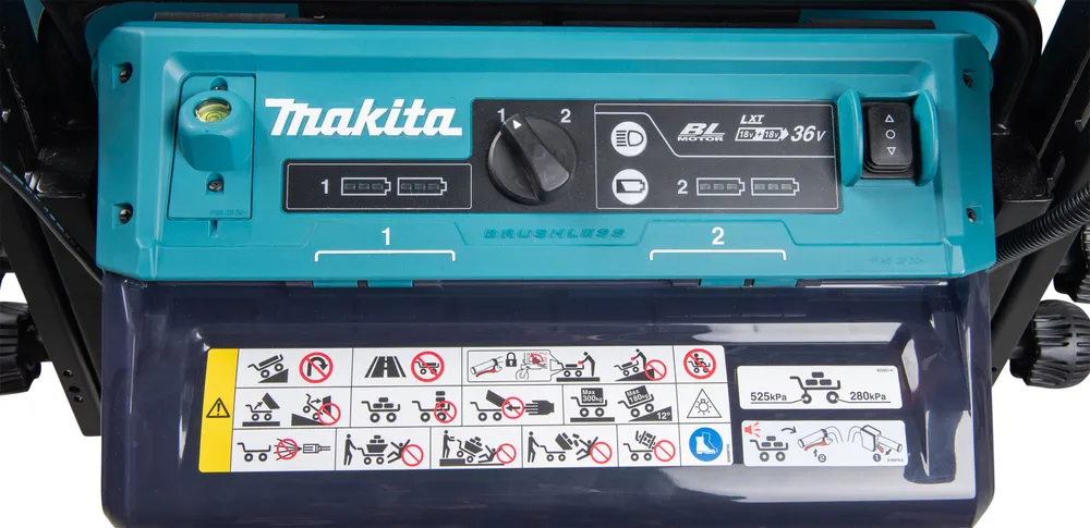 Makita аккумуляторная садовая тачка DCU602Z, без аккумулятора и зарядного устройства