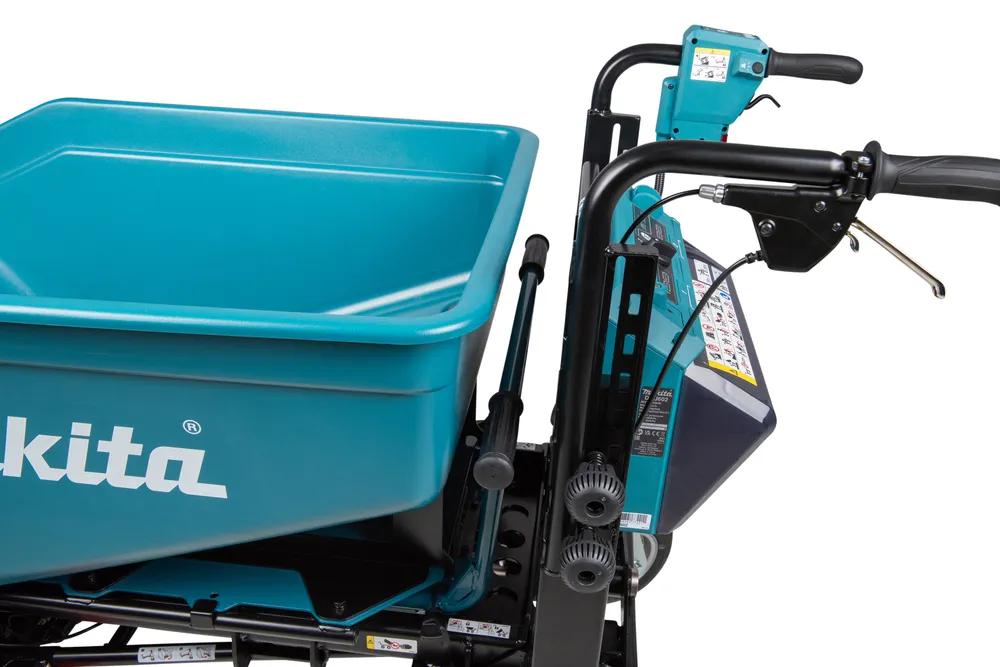 Makita аккумуляторная садовая тачка DCU602Z, без аккумулятора и зарядного устройства