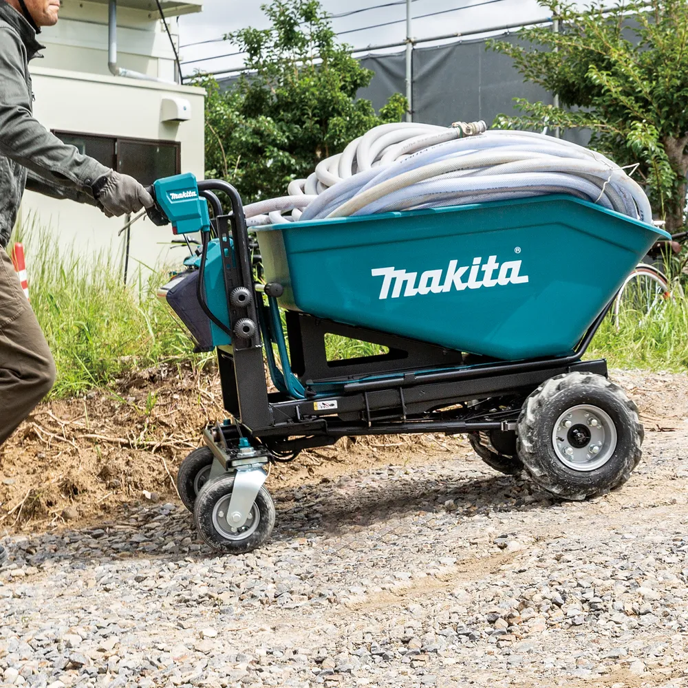 Makita аккумуляторная садовая тачка DCU602Z, без аккумулятора и зарядного устройства