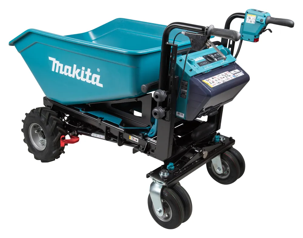Makita аккумуляторная садовая тачка DCU602Z, без аккумулятора и зарядного устройства