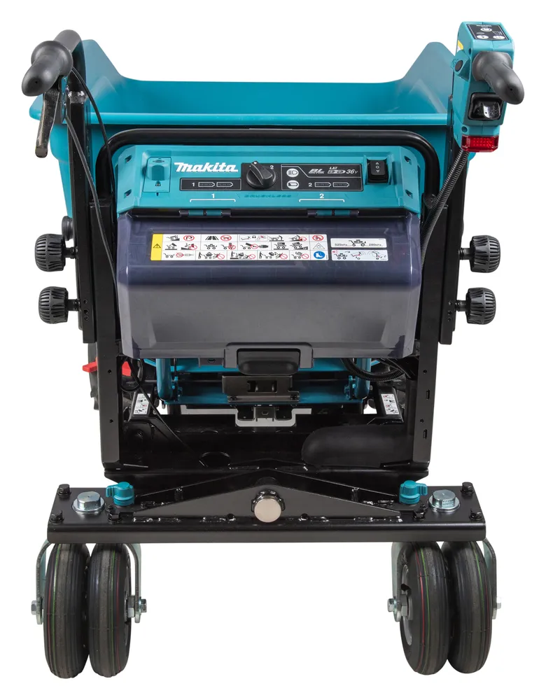 Makita аккумуляторная садовая тачка DCU602Z, без аккумулятора и зарядного устройства