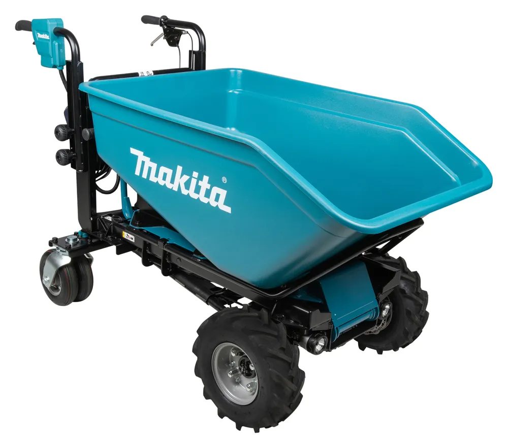 Makita аккумуляторная садовая тачка DCU602Z, без аккумулятора и зарядного устройства