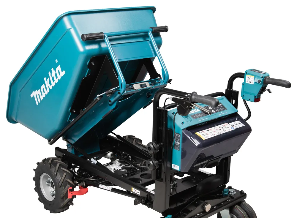 Makita battery-powered garden cart DCU603Z, without battery and charger