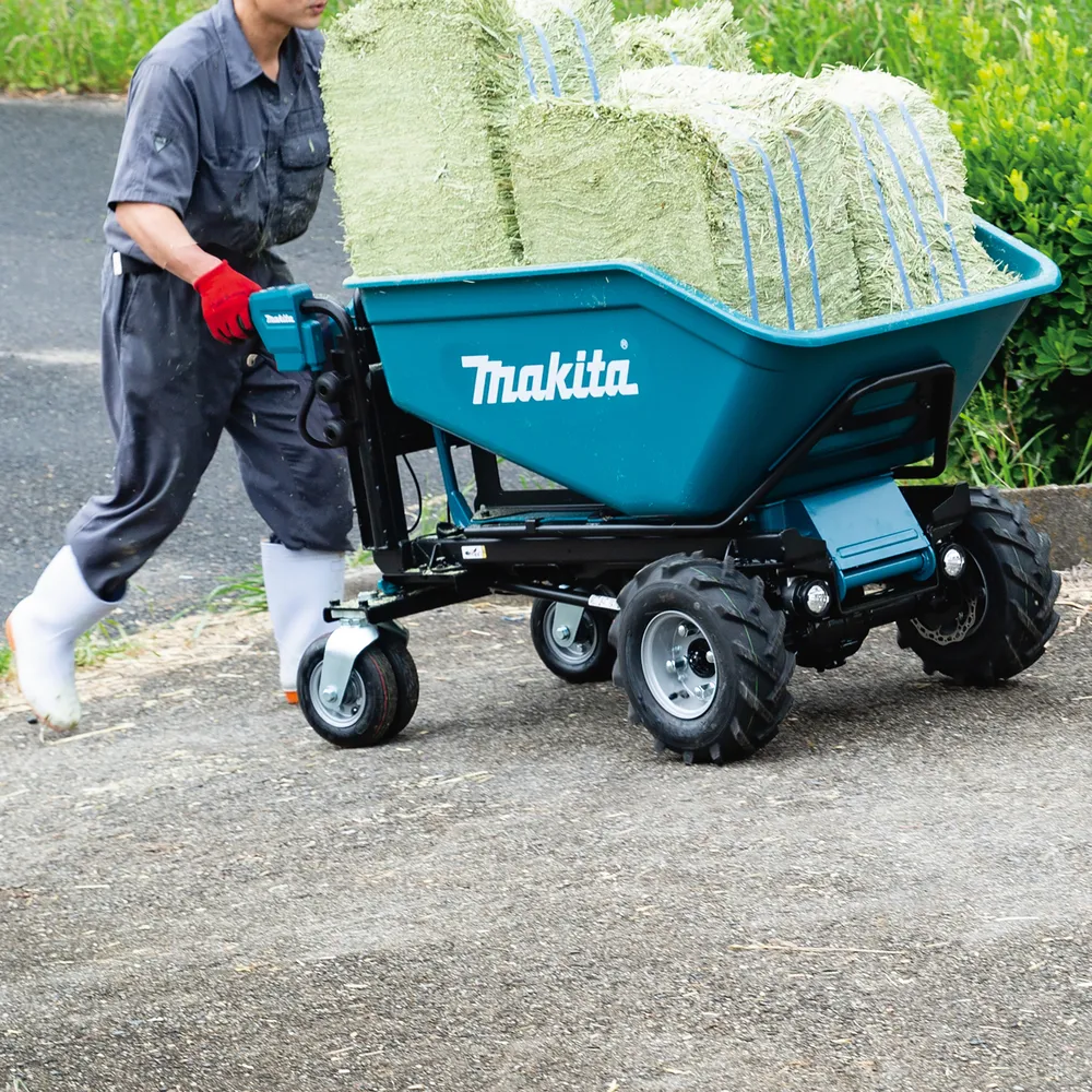 Makita battery-powered garden cart DCU603Z, without battery and charger