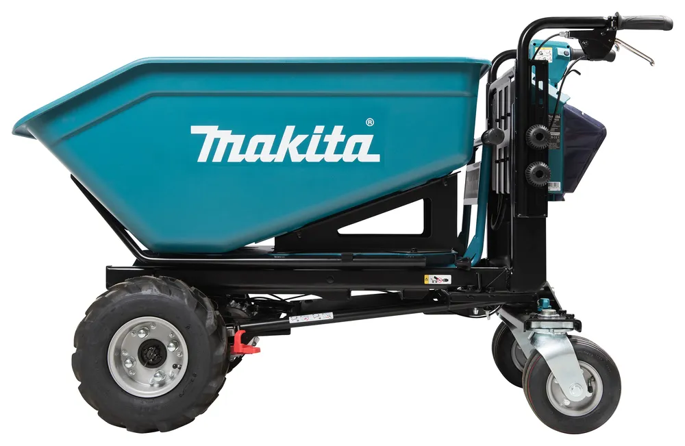 Makita battery-powered garden cart DCU603Z, without battery and charger