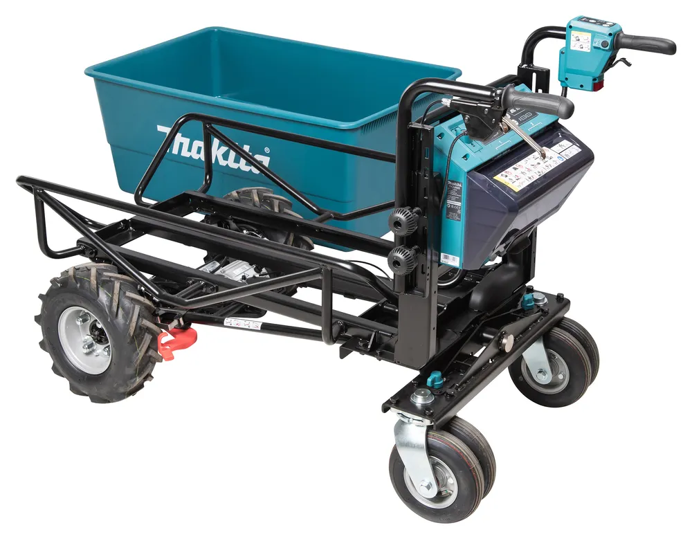 Makita cordless garden cart DCU605Z, without battery and charger