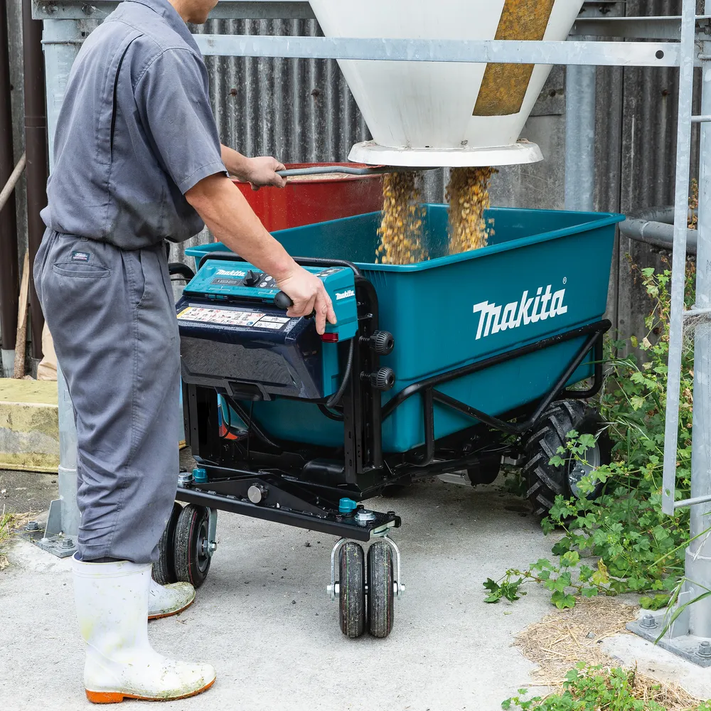 Makita cordless garden cart DCU605Z, without battery and charger